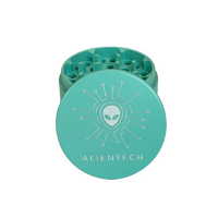 AlienTech 4 Piece Nano-Ceramic Coated Grinder - Pale Green